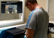 Young man trying out VirtuAssist