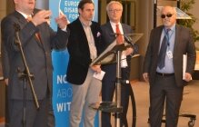 Speakers at the EDF Manifesto event at the European Parliament