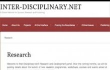 Screenshot Inter-Disciplinary.Net