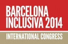 Logo I Congreso Internacional Barcelona Inclusiva 2014