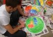 art therapy workshop for youngsters - boy painting