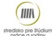 Logo Inštitút pre výskum práce a rodiny