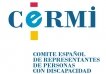 Logotipo del CERMI - Comité Español de Representantes de Personas con Discapacid