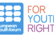 Slogan European Youth Forum - For Your Rights
